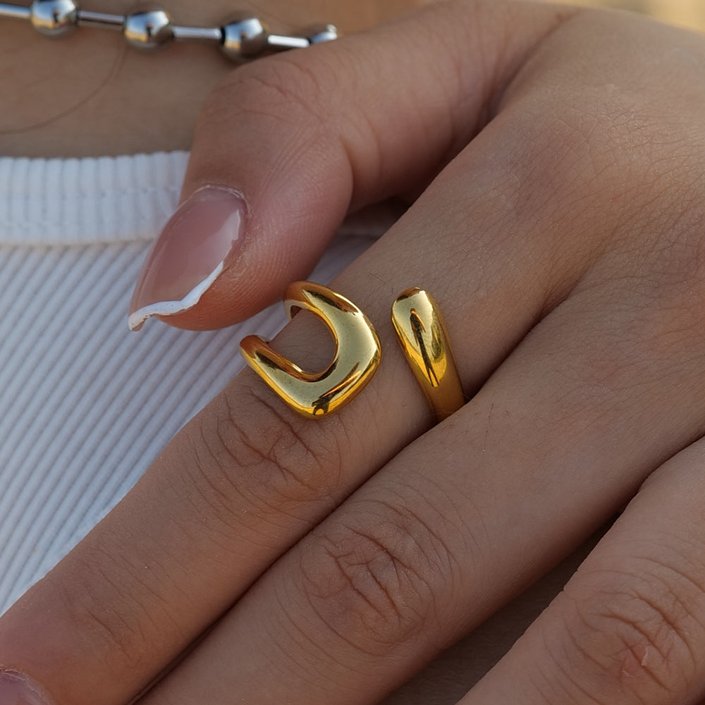 Classic Design Irregular Ring