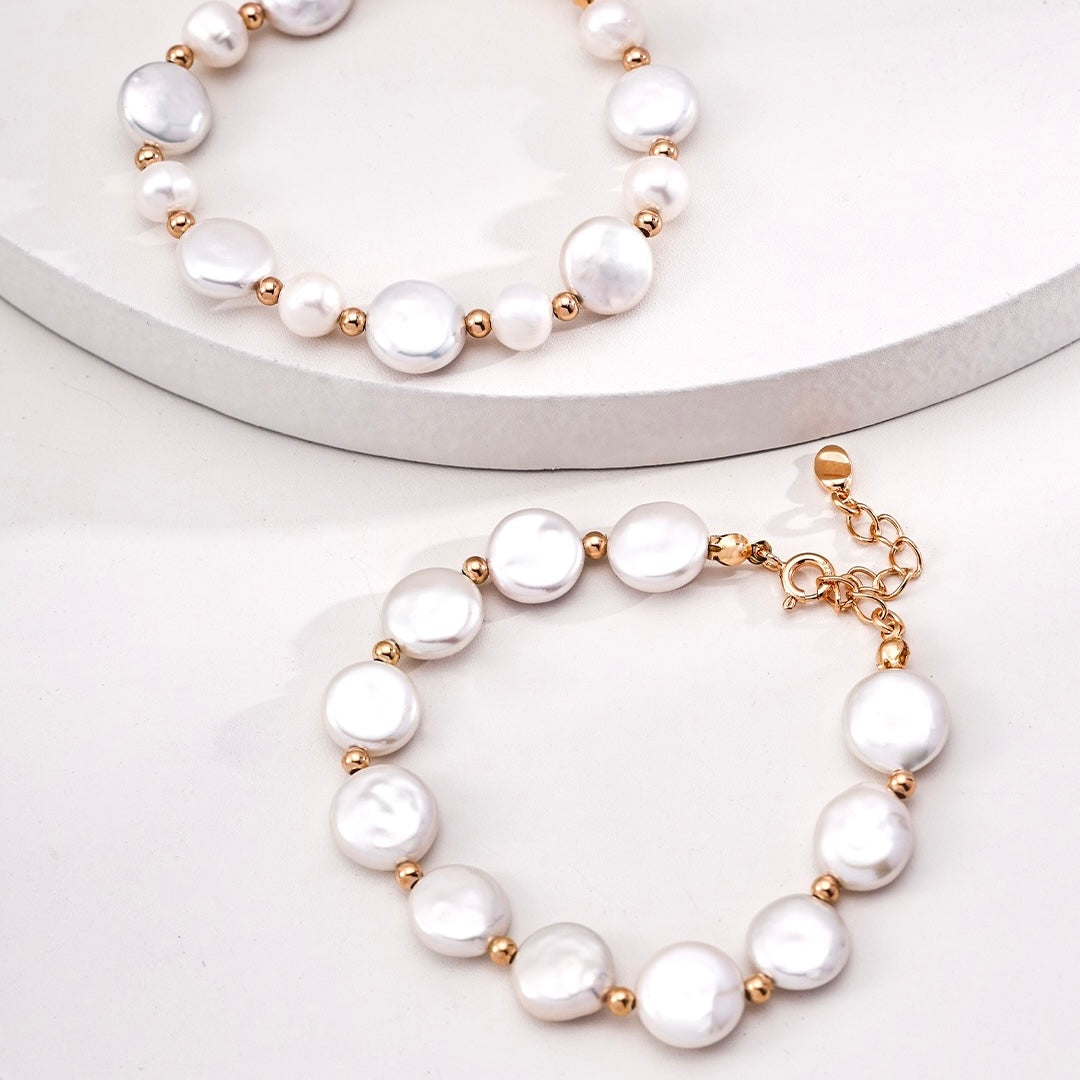 Natural Baroque Pearl Bracelet